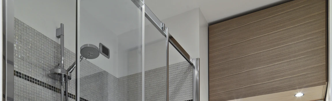 Frosted Glass Shower Doors in Miami Beach, FL